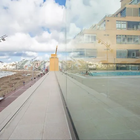 公寓 Canteras Seaviews - Balcony & Pool 大加那利岛拉斯帕尔马斯